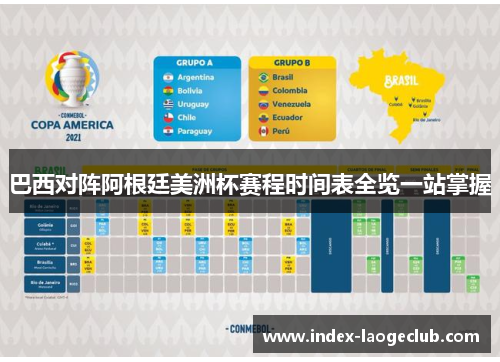 巴西对阵阿根廷美洲杯赛程时间表全览一站掌握
